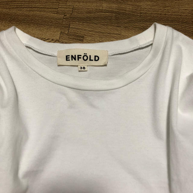 ENFOLD(エンフォルド)のエンフォルドENFOLDドレープカットソー レディースのトップス(カットソー(半袖/袖なし))の商品写真