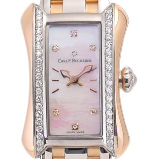 カルティエ(Cartier)の117万カールFブヘラ アラクリア プリンセスK18 /SS純正ダイヤ新品未使用(腕時計)