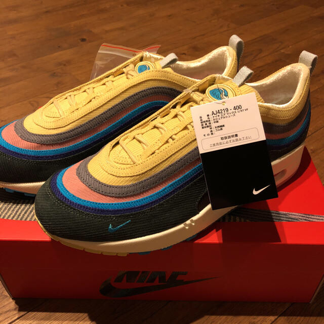 スニーカーAIR MAX 1/97 28.5 ショーンウェザースプーン snkrs購入