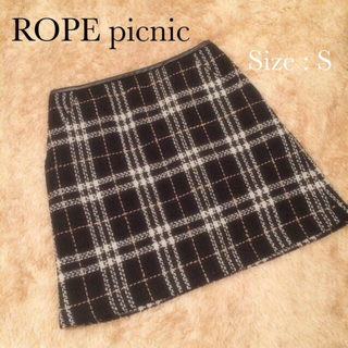 ロペピクニック(Rope' Picnic)のROPE picnic チェックスカート(ミニスカート)