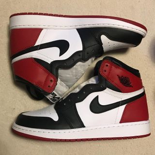 ナイキ(NIKE)のNike AIR JORDAN 1 RETRO HIGH OG BlackToe(スニーカー)