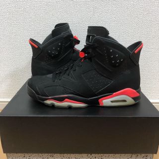 ナイキ(NIKE)のエアジョーダン6 AIR JORDAN black infrared 27cm(スニーカー)