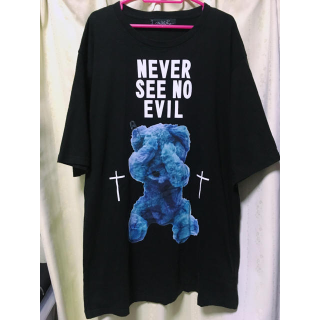 MILKBOY(ミルクボーイ)のミルクボーイ ベアーTシャツ NEVER SEE NO EVIL メンズのトップス(Tシャツ/カットソー(半袖/袖なし))の商品写真