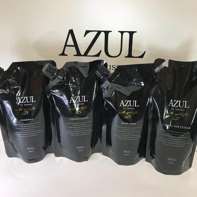 【完売】 by AZUL moussy アズール香水系 柔軟剤 ボディソープ レア【1セット限定販売】シャンプーリンス - シャツ+ブラウス(半袖+袖なし)