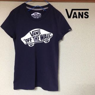 ヴァンズ(VANS)の人気の紺色  バンズ  ロゴ Tシャツ(Tシャツ(半袖/袖なし))