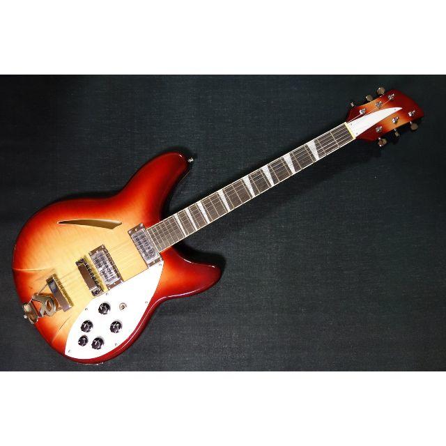 特注 リッケンバッカー360モデル ラウンド型 (赤茶色) - ギター