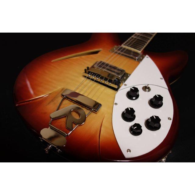 特注 リッケンバッカー360モデル ラウンド型 (赤茶色) - ギター