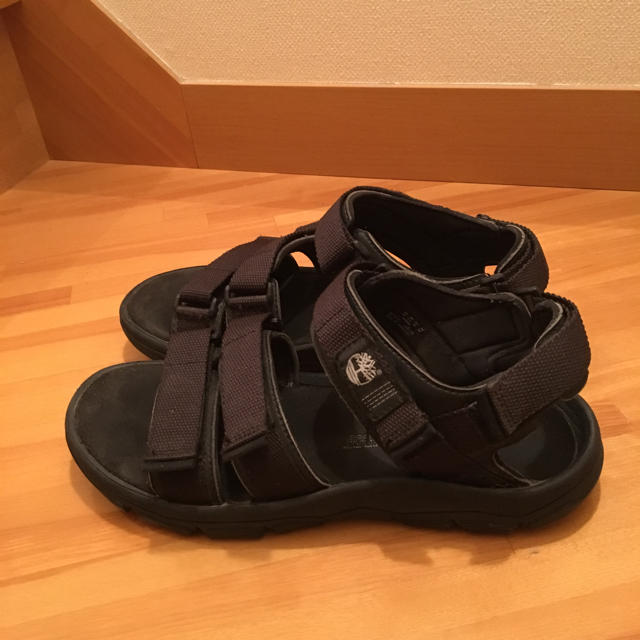 Timberland(ティンバーランド)のSEN様専用 値下げ ティンバーランド 黒 サンダル 28cm メンズの靴/シューズ(サンダル)の商品写真