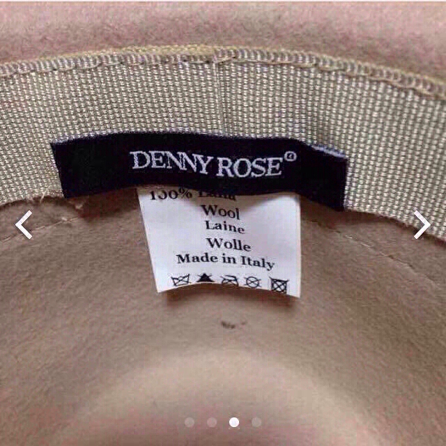 DENNYROSE(デニーローズ)の【値下げ】DENNY ROSE ハット レディースの帽子(ハット)の商品写真