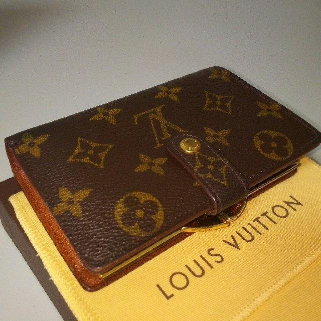 ファッション小物【正規品】LOUIS VUITTON モノグラム ポルトモネ ヴィエノワ