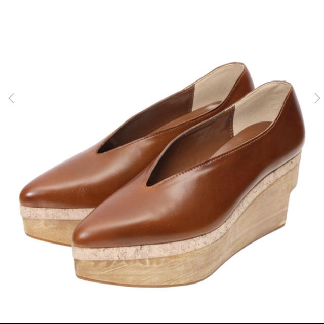 Ameri VINTAGE(アメリヴィンテージ)のアメリヴィンテージWOOD PLATFORM PUMPS レディースの靴/シューズ(ハイヒール/パンプス)の商品写真