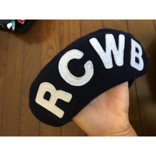 ロデオクラウンズワイドボウル(RODEO CROWNS WIDE BOWL)のrcwb ベレー  最終値下げ(ハンチング/ベレー帽)