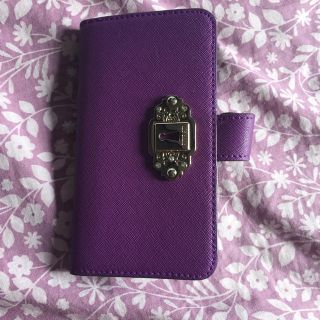 アナスイ(ANNA SUI)のiPhone6.6sケース  紫(iPhoneケース)