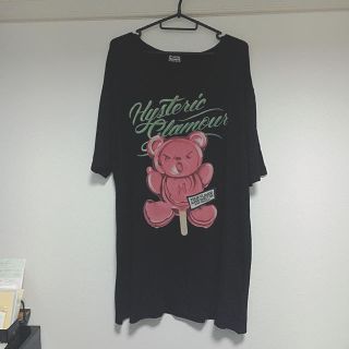 ヒステリックグラマー(HYSTERIC GLAMOUR)のHYSファックベアプリントTシャツ(Tシャツ(半袖/袖なし))