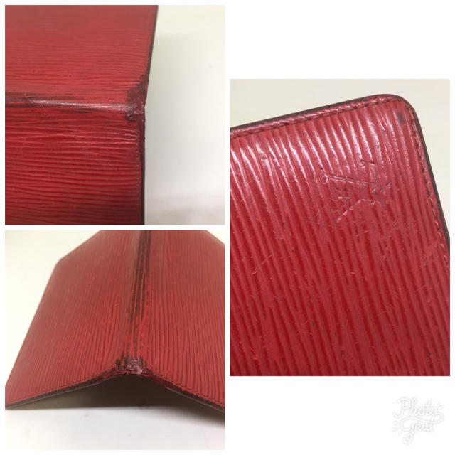 LOUIS VUITTON(ルイヴィトン)の【Louis Vuitton】パスケース★　エピ　赤色　定期入れ　ヴィトン  メンズのファッション小物(名刺入れ/定期入れ)の商品写真