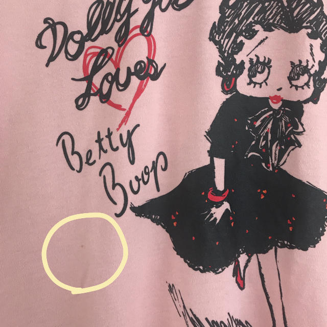 DOLLY GIRL BY ANNA SUI(ドーリーガールバイアナスイ)のDOLLY GIRL レディースのトップス(Tシャツ(半袖/袖なし))の商品写真