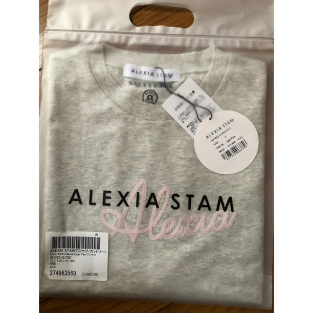 ALEXIA STAM(アリシアスタン)の本日限定値下げALEXIA STAM tee レディースのトップス(Tシャツ(半袖/袖なし))の商品写真