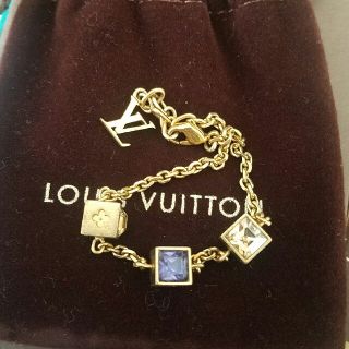 ルイヴィトン(LOUIS VUITTON)のルイヴィトン　正規品　ゴールドブレスレット　破損あり(ブレスレット/バングル)