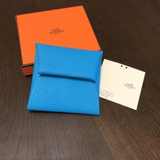 エルメス(Hermes)の未使用品エルメス♪バスティア♪ターコイズブルー(コインケース)