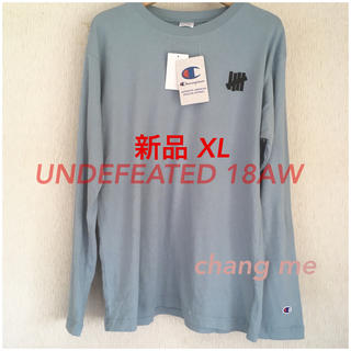 アンディフィーテッド(UNDEFEATED)の定価以下 XL UNDEFEATED Champion ロンT 新品(Tシャツ/カットソー(七分/長袖))