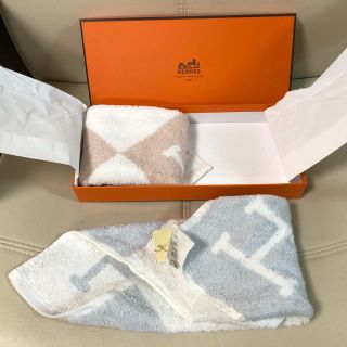 エルメス(Hermes)のレオンさま専用☆エルメス アヴァロン ハンドタオル二枚セット(ハンカチ)