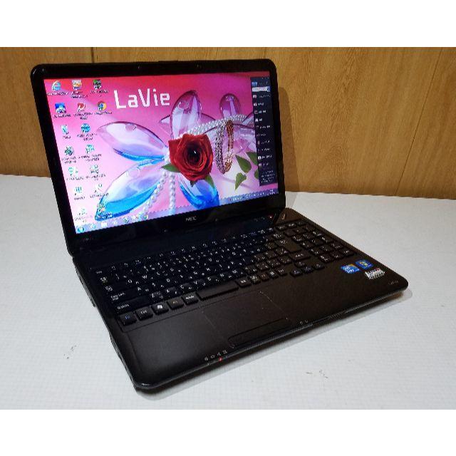 チェック済み有線LAN人気機種 NEC LaVie LS550/B Corei5 ブルーレイ