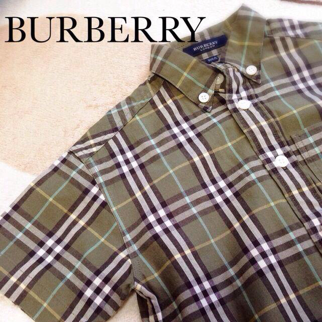 BURBERRY(バーバリー)のバーバリー 100 チェックシャツ キッズ/ベビー/マタニティのキッズ服男の子用(90cm~)(その他)の商品写真