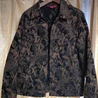 シュプリーム(Supreme)のsupreme Cherub Trucker Jacket(Gジャン/デニムジャケット)