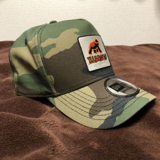 ニューエラー(NEW ERA)の【美品】newera × xlarge コラボキャップ 1st 迷彩(キャップ)