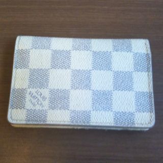 ルイヴィトン(LOUIS VUITTON)のルイヴィトン オーガナイザー ドゥ ポッシュ ダミエ・アズール カードケース

(名刺入れ/定期入れ)