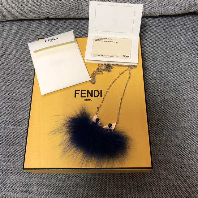 FENDI(フェンディ)の美品❗️フェンディ  FENDI モンスターペンダント レディースのアクセサリー(ネックレス)の商品写真