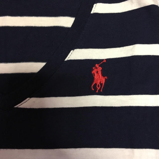 Ralph Lauren(ラルフローレン)のラルフローレン VネックTシャツ レディースのトップス(Tシャツ(半袖/袖なし))の商品写真