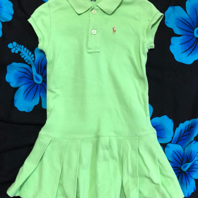 Ralph Lauren(ラルフローレン)のRALPH LAUREN　ポロワンピ100cm キッズ/ベビー/マタニティのキッズ服女の子用(90cm~)(ワンピース)の商品写真