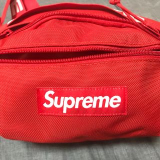 シュプリーム(Supreme)のWaist bag supreme Red(ウエストポーチ)