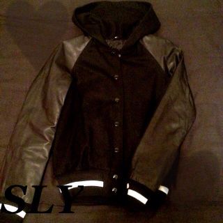 スライ(SLY)のslyラムレザースタジャン(スタジャン)