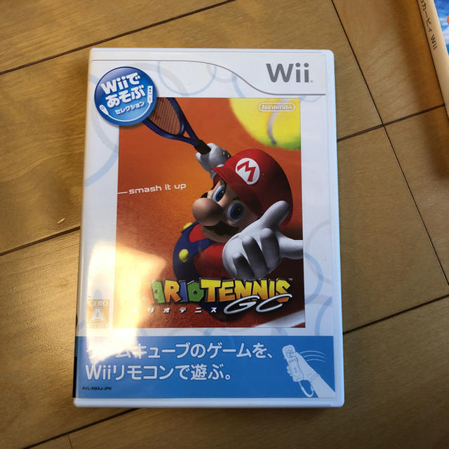 Wii(ウィー)のwii マリオテニス エンタメ/ホビーのゲームソフト/ゲーム機本体(家庭用ゲームソフト)の商品写真