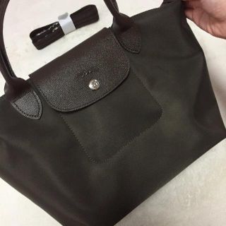 ロンシャン(LONGCHAMP)のロンシャン ブラウン サイズS(トートバッグ)