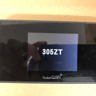 ソフトバンク(Softbank)のPocket Wi-Fi ３０５ＺＴ(PC周辺機器)