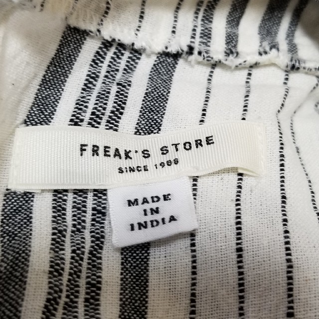 FREAK'S STORE(フリークスストア)のFREAK'S STORE
ストライプワンピース フリークスストア インド綿  レディースのワンピース(ロングワンピース/マキシワンピース)の商品写真