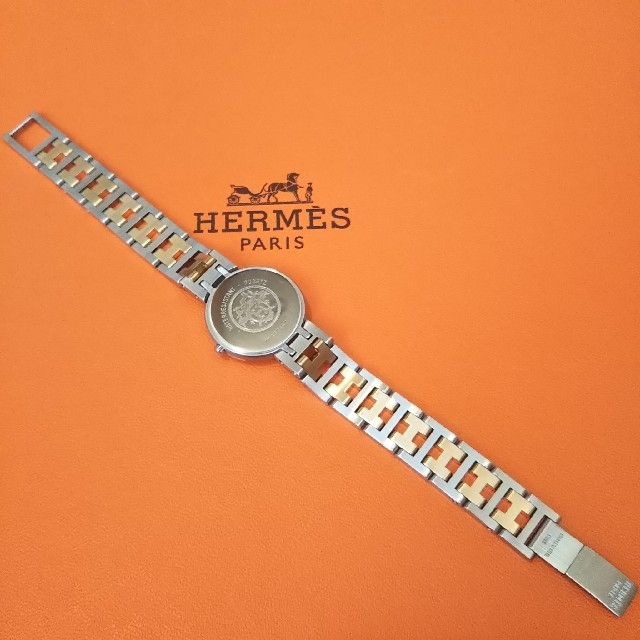 Hermes(エルメス)の⭐️chi-3様専用 エルメス ウォッチ 腕時計 コンビ 正常 稼働 美品 レディースのファッション小物(腕時計)の商品写真