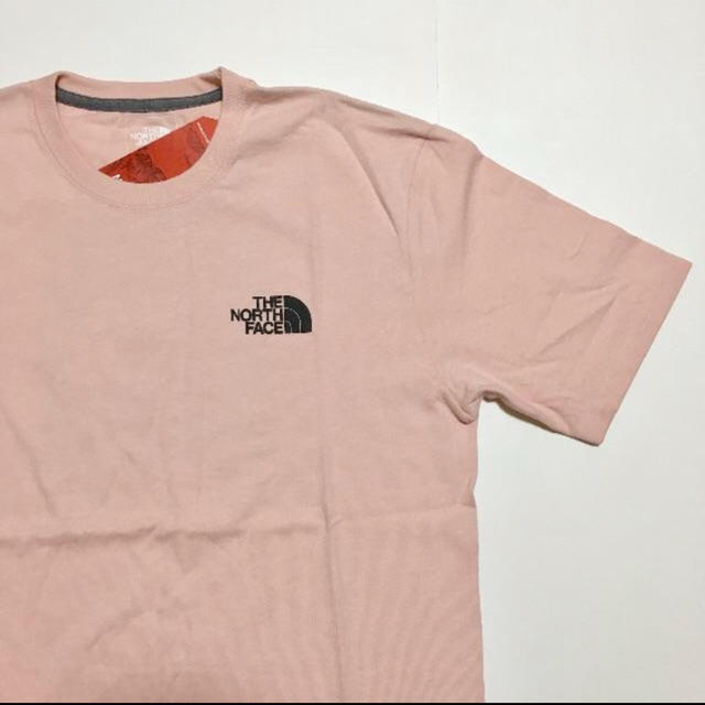 THE NORTH FACE(ザノースフェイス)の【Ｍ】The North Face box logo t-shirt ピンク メンズのトップス(Tシャツ/カットソー(半袖/袖なし))の商品写真