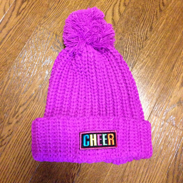 CHEER(チアー)の▼CHEER▼ニット帽▼ レディースの帽子(ニット帽/ビーニー)の商品写真