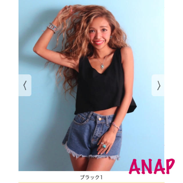 ANAP(アナップ)のANAP クロップドタンクトップ レディースのトップス(タンクトップ)の商品写真