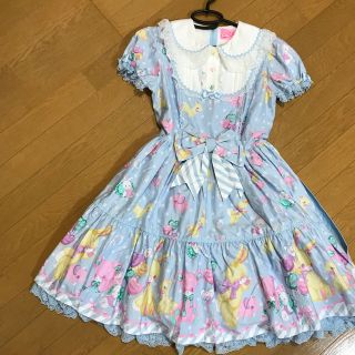 アンジェリックプリティー(Angelic Pretty)の「今日中まで出品」最終値下げ(ひざ丈ワンピース)