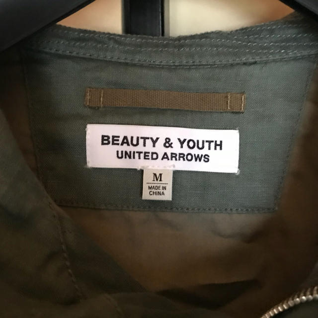 BEAUTY&YOUTH UNITED ARROWS(ビューティアンドユースユナイテッドアローズ)のbeauty and youth ミリタリージャケット メンズのジャケット/アウター(ミリタリージャケット)の商品写真