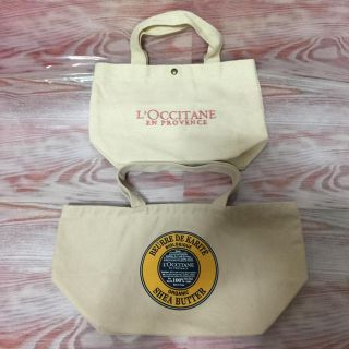 ロクシタン(L'OCCITANE)のロクシタントートバック(1つおまけ)(トートバッグ)