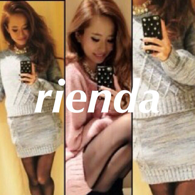 rienda(リエンダ)のニットセットアップ♡rienda レディースのトップス(ニット/セーター)の商品写真