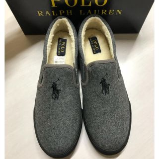 ポロラルフローレン(POLO RALPH LAUREN)の新品❤︎ポロラルフローレン スリッポン(スリッポン/モカシン)