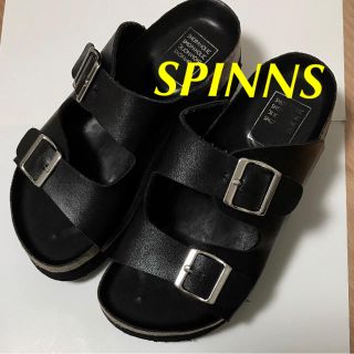 スピンズ(SPINNS)のSPINNS☆2ベルト厚底サンダル  (サンダル)