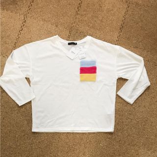 ゴージ(GORGE)の新品未使用‼️ゴージ GORGE 長袖VネックTシャツ(カットソー(長袖/七分))